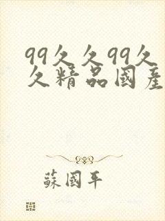 99久久99久久精品国产