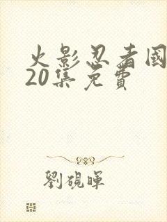 火影忍者国语720集免费封面