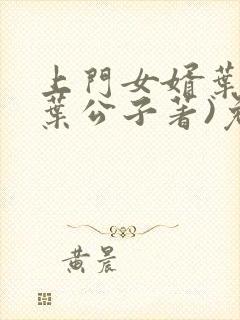 上门女婿叶辰(叶公子著)免费封面