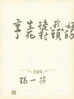 重生后,我嫁给了死对头的未婚夫全