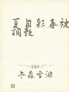 夏目彩春被邻居调教