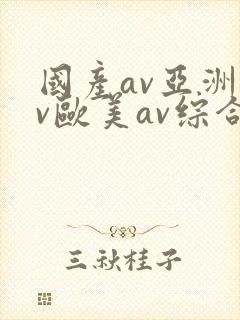 国产av亚洲av欧美av综合网