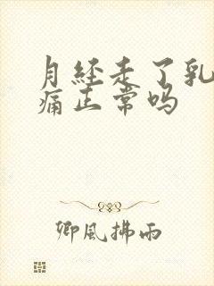 月经走了乳房胀痛正常吗