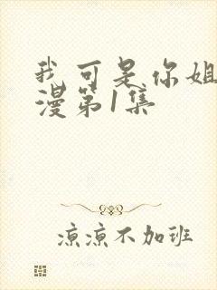 我可是你姐姐动漫第1集