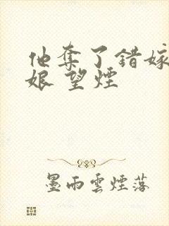 他夺了错嫁的新娘 望烟封面