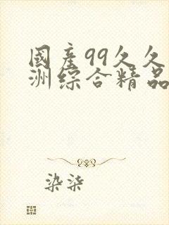 国产99久久亚洲综合精品封面