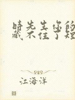 时先生你的暗恋藏不住了短剧演员表