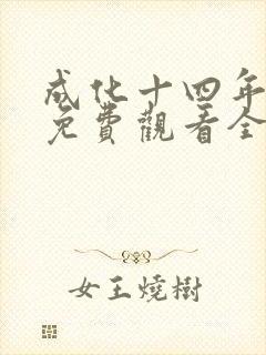 成化十四年在线免费观看全集