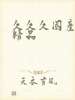 久久久国产日韩精品