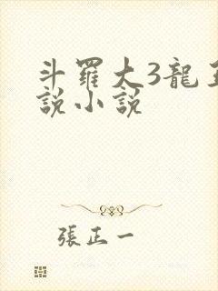 斗罗大3龙王传说小说
