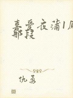 喜爱夜蒲1厕所那段