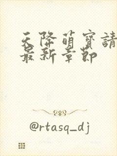 天降萌宝请接招最新章节