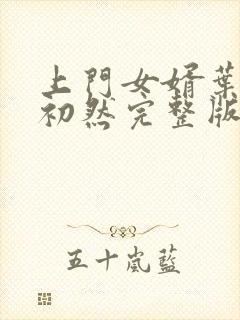 上门女婿叶辰萧初然完整版在线