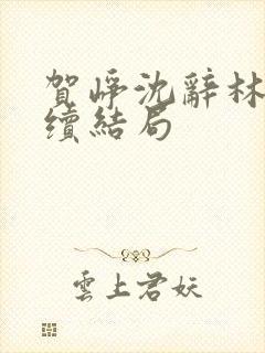 贺峥沈辞林薇后续结局