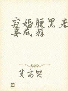 宠婚腹黑老公诱妻成瘾