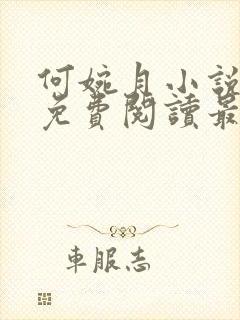 何婉月小说全文免费阅读最新章节