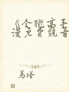 《全职高手》动漫免费观看完整版封面