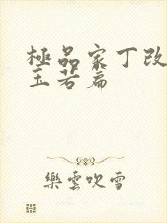 极品家丁改编萧玉若篇封面