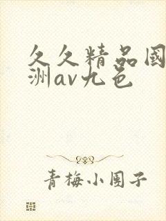 久久精品国产亚洲av九色