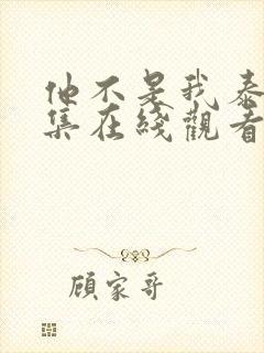 他不是我泰剧全集在线观看泰剧网