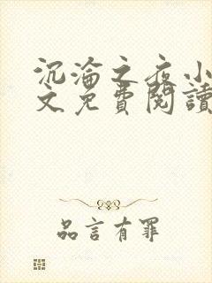 沉沦之夜小说全文免费阅读无弹窗