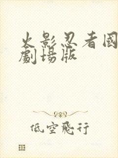 火影忍者国语版剧场版