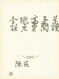 全职高手叶修小说免费阅读封面