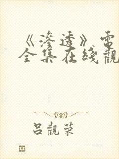 《渗透》电视剧全集在线观看免费