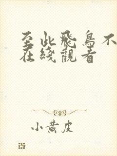 至此飞鸟不相逢在线观看