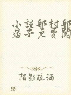 小说那村那人那痞子免费阅读封面