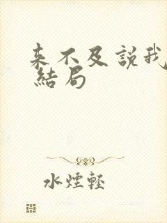 来不及说我爱你 结局