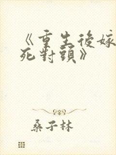 《重生后嫁给了死对头》封面