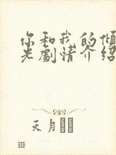 你和我的倾城时光剧情介绍