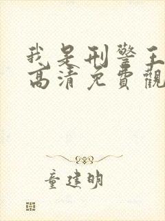 我是刑警王在线高清免费观看