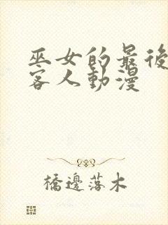 巫女的最后一位客人动漫封面