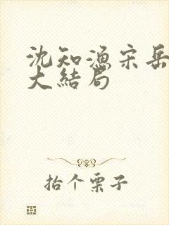 沈知渔宋岳番外大结局