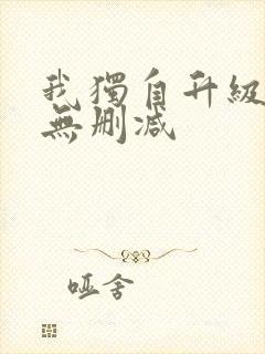 我独自升级动漫无删减