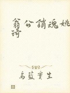 翁公销魂姚瑶琦琦