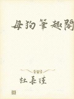 母狗笔趣阁封面