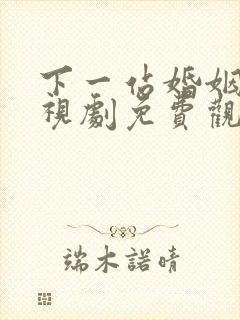 下一站婚姻 电视剧免费观看