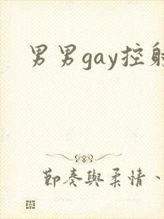 男男gay控射