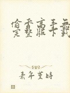 偷香高手无删减完整版下载封面