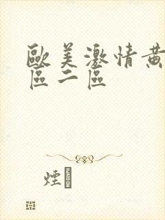 欧美激情黄色一区二区封面