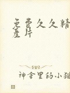 免费久久精品国产片