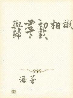 与君初相识故人归下载