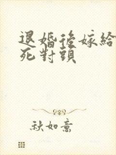 退婚后嫁给渣男死对头封面