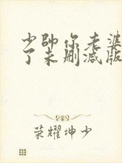 少帅你老婆又跑了未删减版在线阅读封面