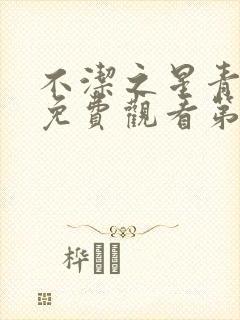 不洁之星青动漫免费观看第一季