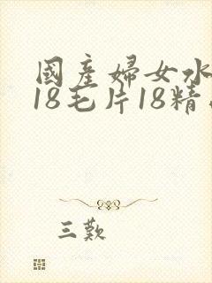 国产妇女水真多18毛片18精品