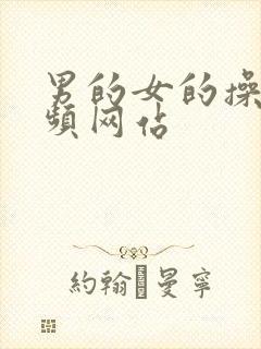 男的女的操的视频网站